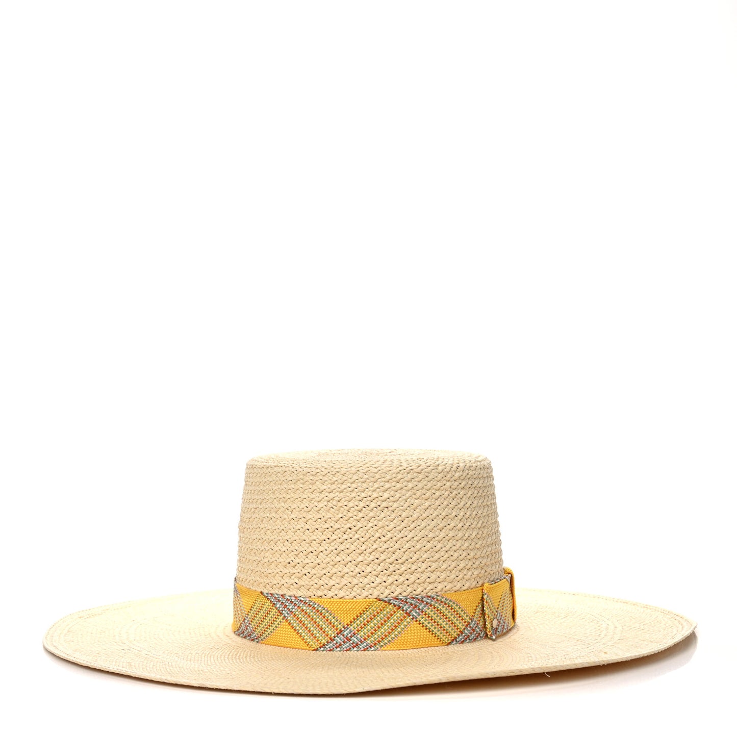 Straw Carlotta Panama Brisa Hat 58 Naturel