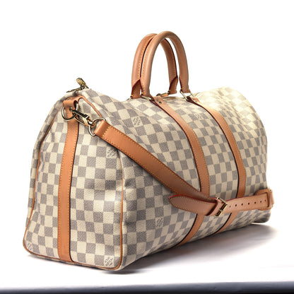 Louis Vuitton Damier Azur Keepall Bandouliere 45 3 of 7