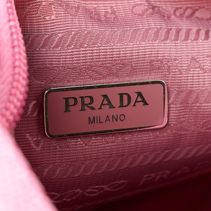 Prada Tessuto Nylon Mini Re-Edition 2000 Bag Begonia 6 of 10
