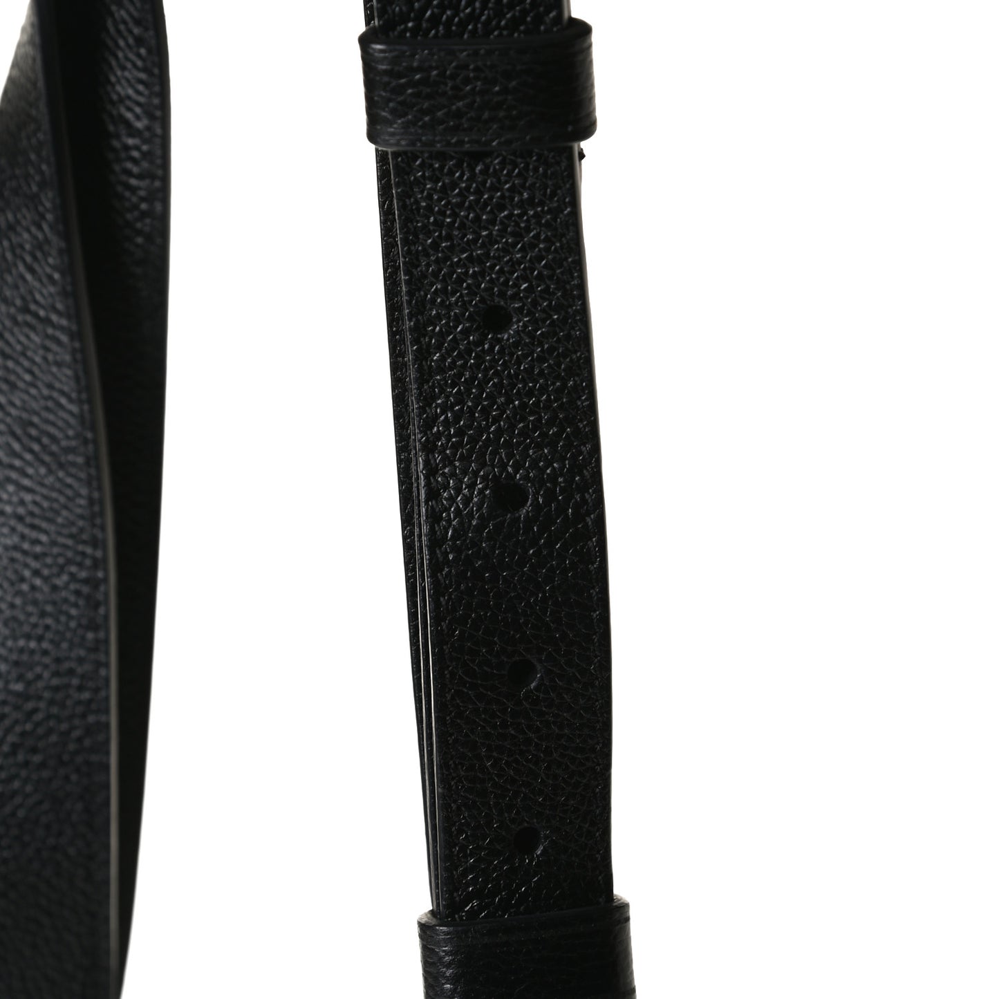 Grained Calfskin Medium Jennifer Crossbody Bag Black