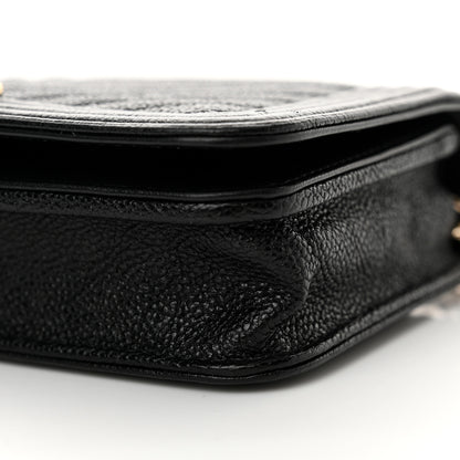 Chanel Caviar Chevron Quilted Mini Boy Wallet On Chain WOC Black 11 of 11