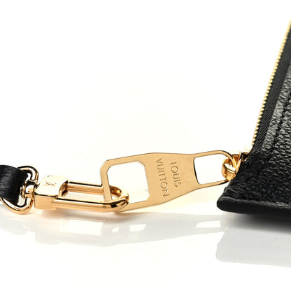 Louis Vuitton Empreinte Monogram Giant Neverfull MM Pochette Black 5 of 5