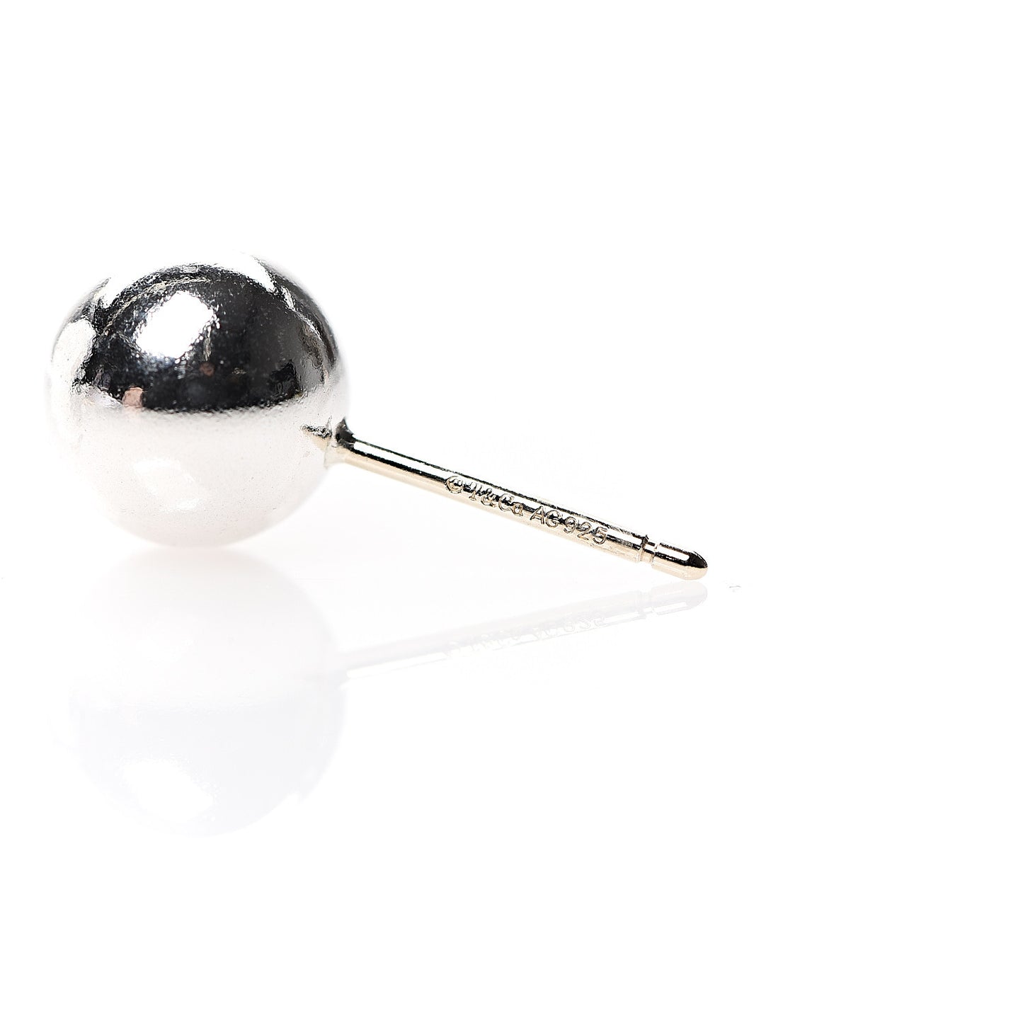 Sterling Silver 8mm HardWear Ball Earrings