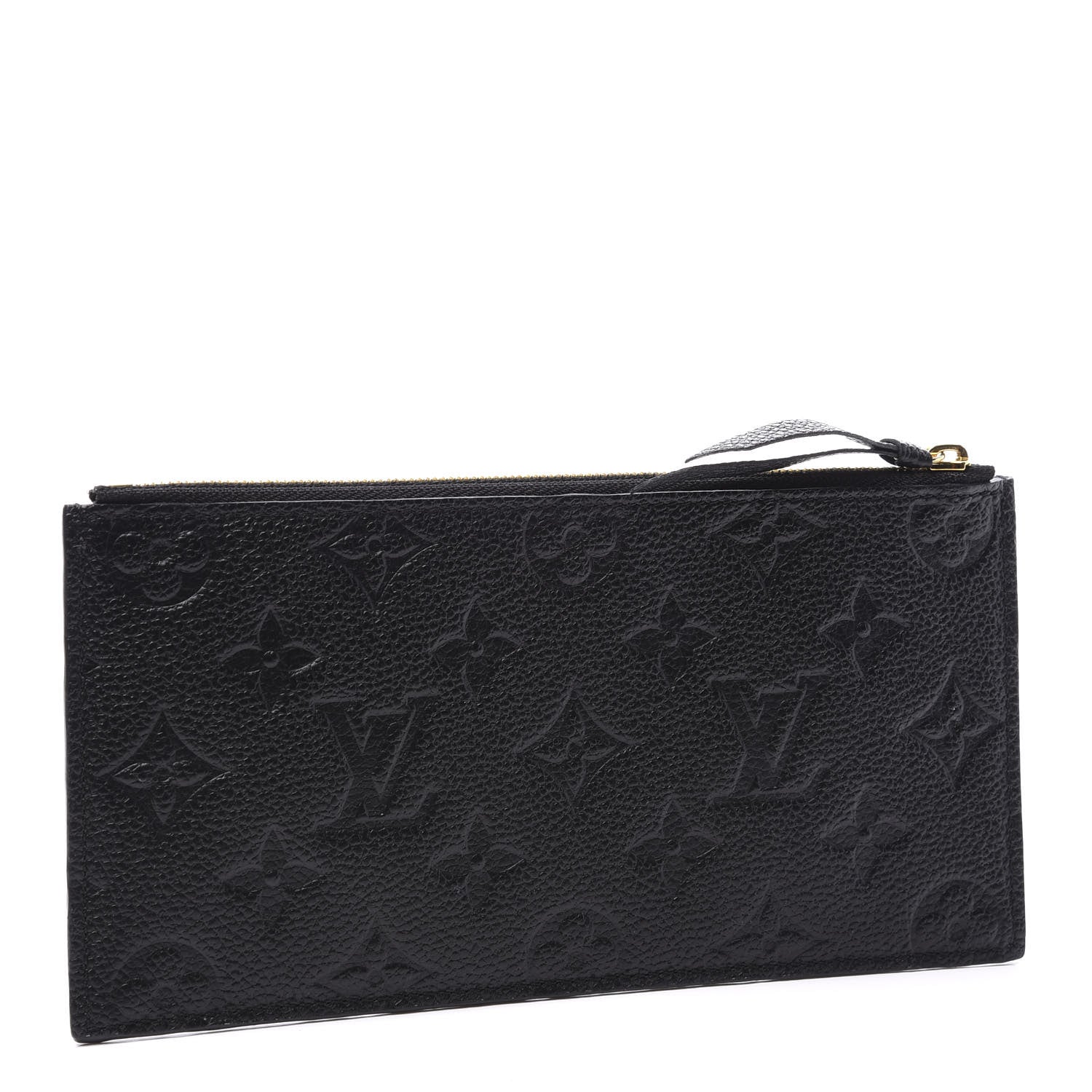 Louis Vuitton Empreinte Felicie Chain Wallet Zippered Insert Black 2 of 7