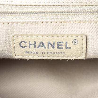 Chanel Calfskin Love Me Tender Large Tote Blue 6 of 14