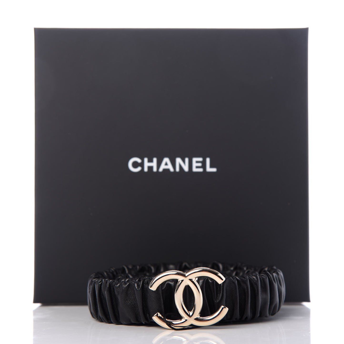 Calfskin CC Belt 85 34 Black