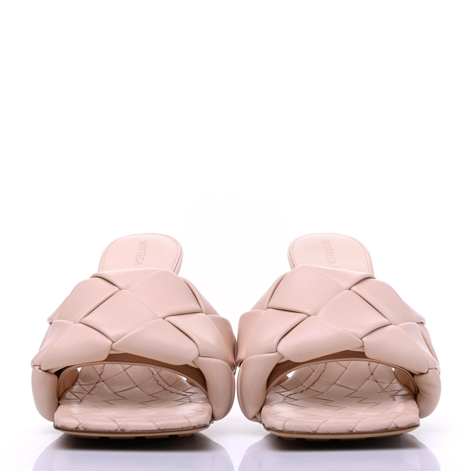 Bottega Veneta Nappa Maxi Intrecciato Lido Mule Sandals 36 Bandage 2 of 8