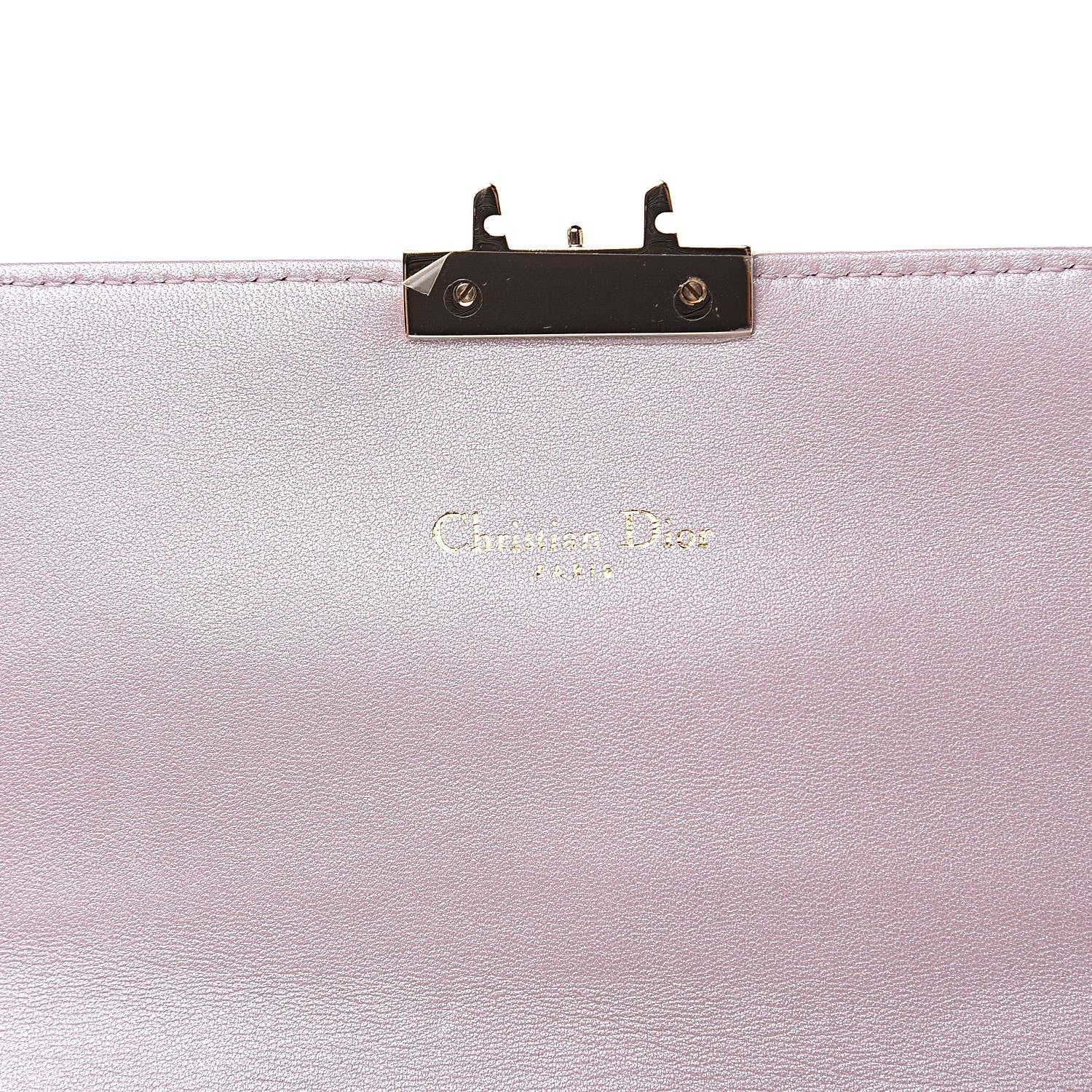 Christian Dior Pearly Lambskin Cannage Miss Dior Promenade Pouch Lotus 10 of 11