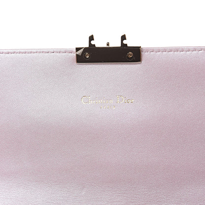 Christian Dior Pearly Lambskin Cannage Miss Dior Promenade Pouch Lotus 10 of 11
