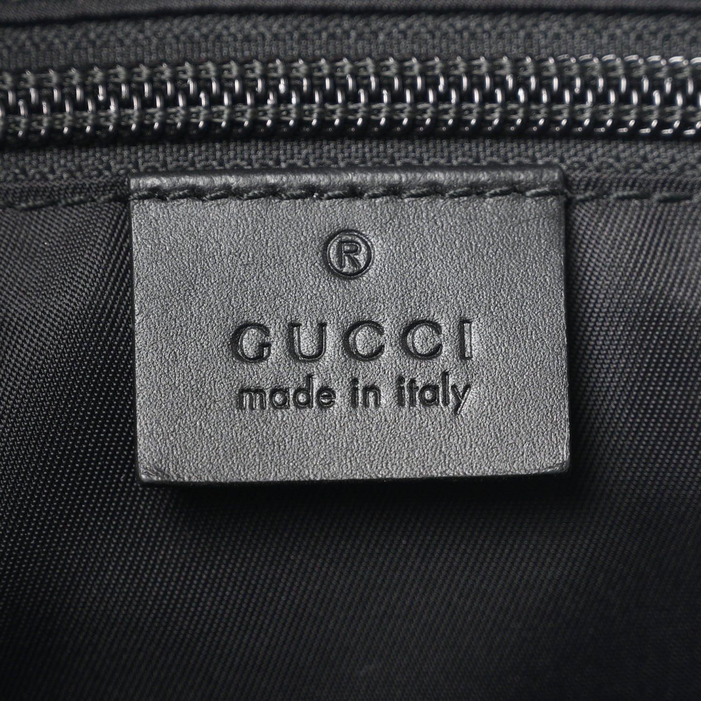GG Supreme Monogram Web Flap Messenger Bag Black