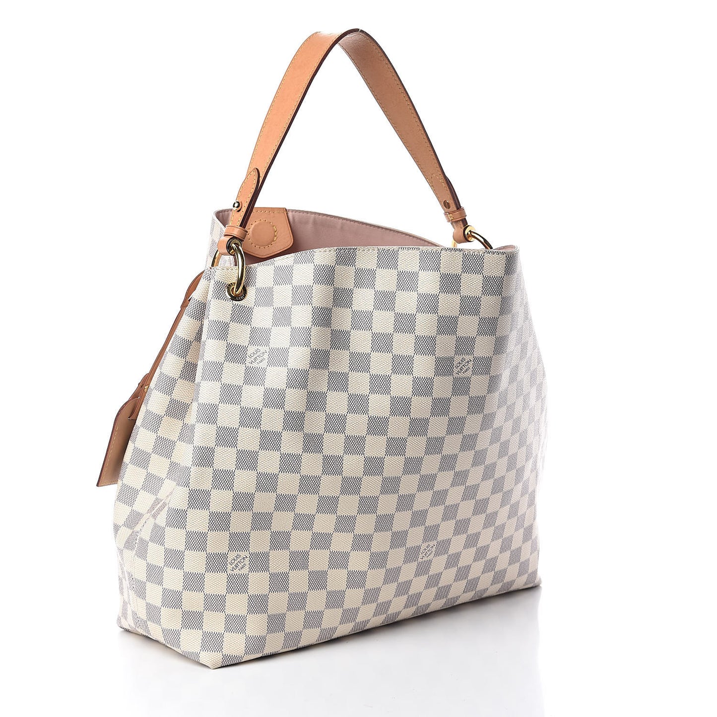 Damier Azur Graceful MM Rose Ballerine