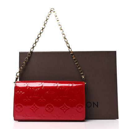 Louis Vuitton Vernis Chaine Wallet Pomme D'Amour 9 of 9