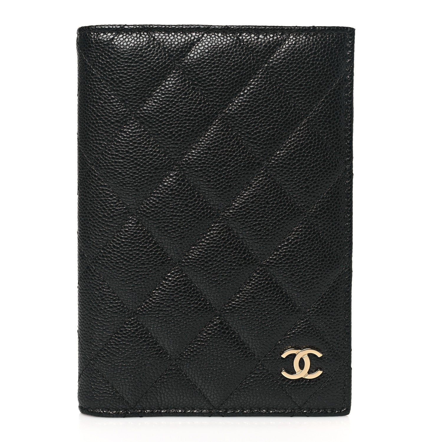 Chanel Caviar Quilted Passport Holder Black 1 of 11