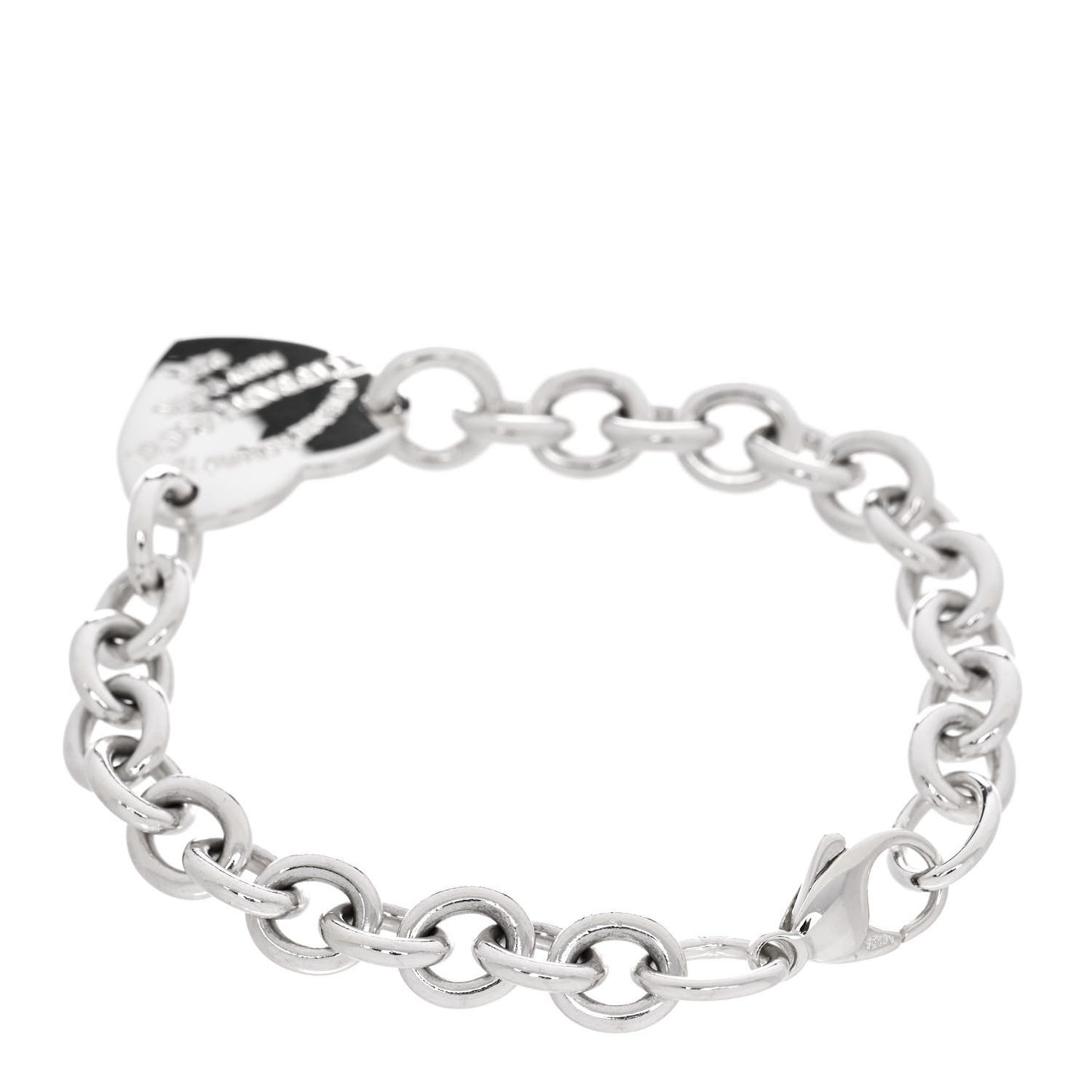 Sterling Silver Return to Tiffany Heart Tag Bracelet