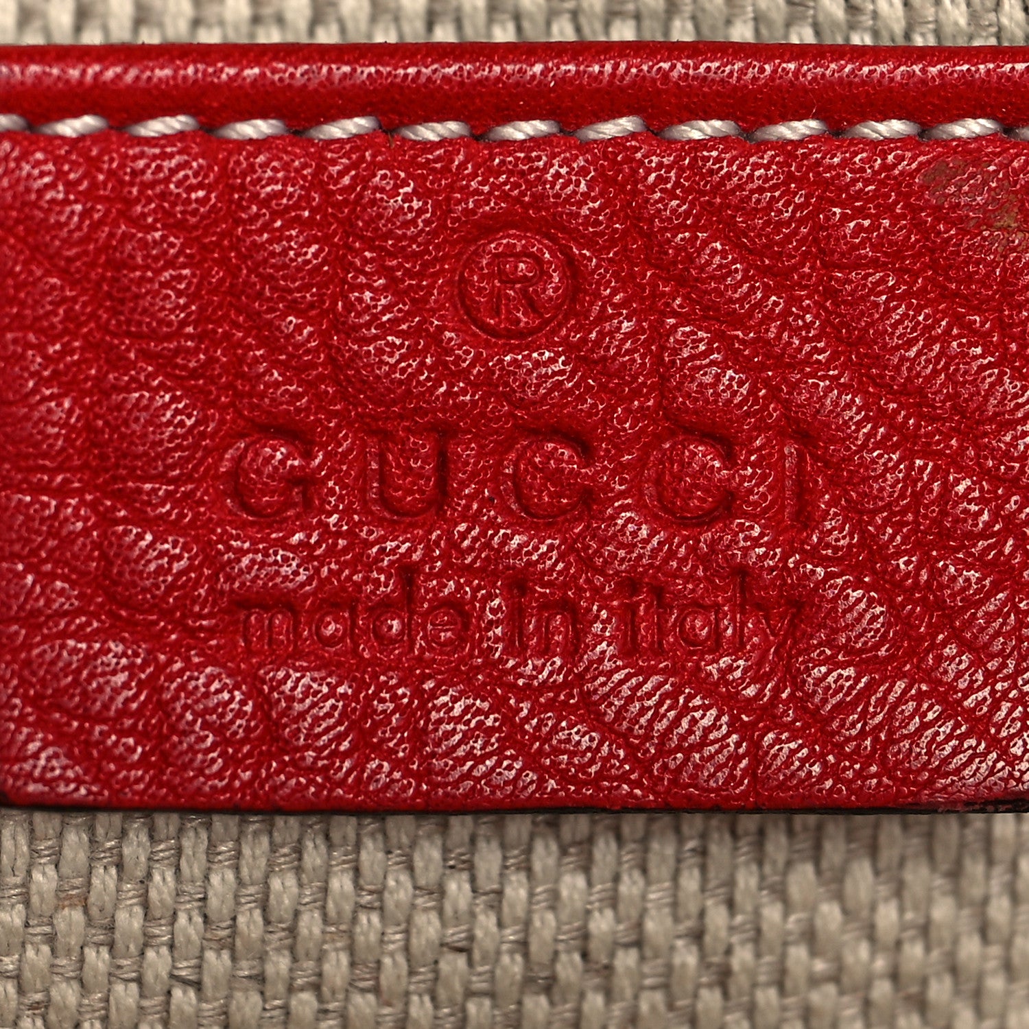 Gucci Pebbled Calfskin Small Soho Disco Bag Tabasco Red 5 of 18