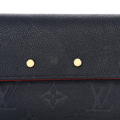 Louis Vuitton Empreinte Pont-Neuf Wallet Marine Rouge 9 of 9