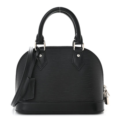 Louis Vuitton Epi Alma BB Black 1 of 11