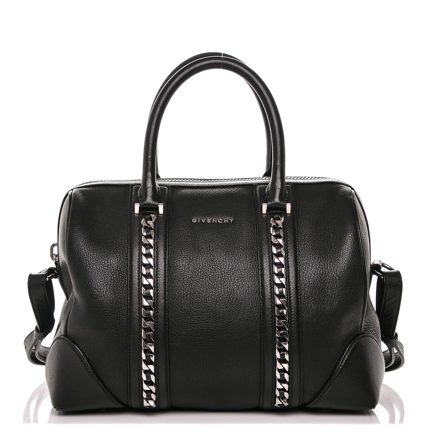 Givenchy Sugar Goatskin Medium Chain Animation Lucrezia Black 1 of 7