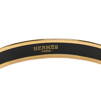 Hermes Enamel Printed Narrow Brides De Gala Tattoo Bracelet 70 Pink  Multicolor 4 of 5