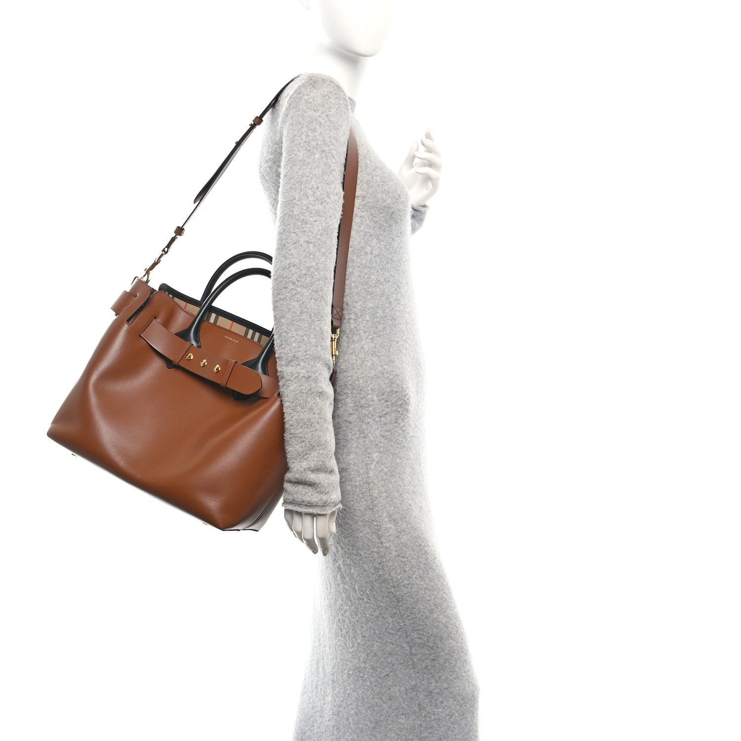 Burberry Marais Calfskin Large Belt Bag Brown 2 of 10