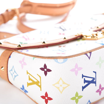 Louis Vuitton Monogram Multicolor Sologne White 9 of 12