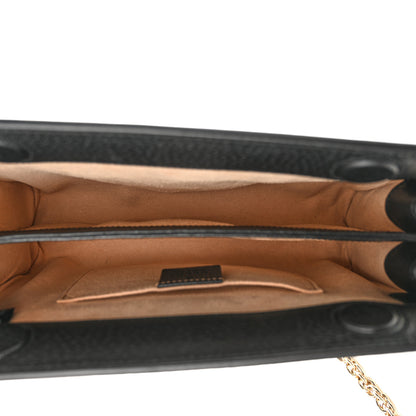 Gucci Calfskin GG Web Small Ophidia Chain Shoulder Bag Black 5 of 11