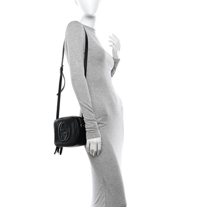 Gucci Pebbled Calfskin Small Soho Disco Bag Black 2 of 11
