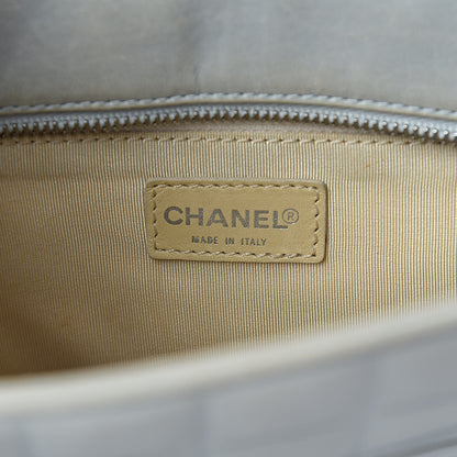 Chanel Lambskin Chocolate Bar Quilted Small Shoulder Bag Light Blue 6 of 24