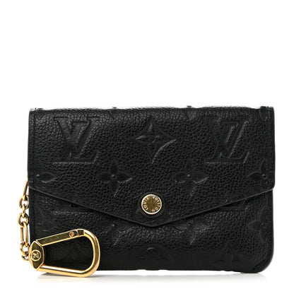 Louis Vuitton Empreinte Key Pouch Black 1 of 6