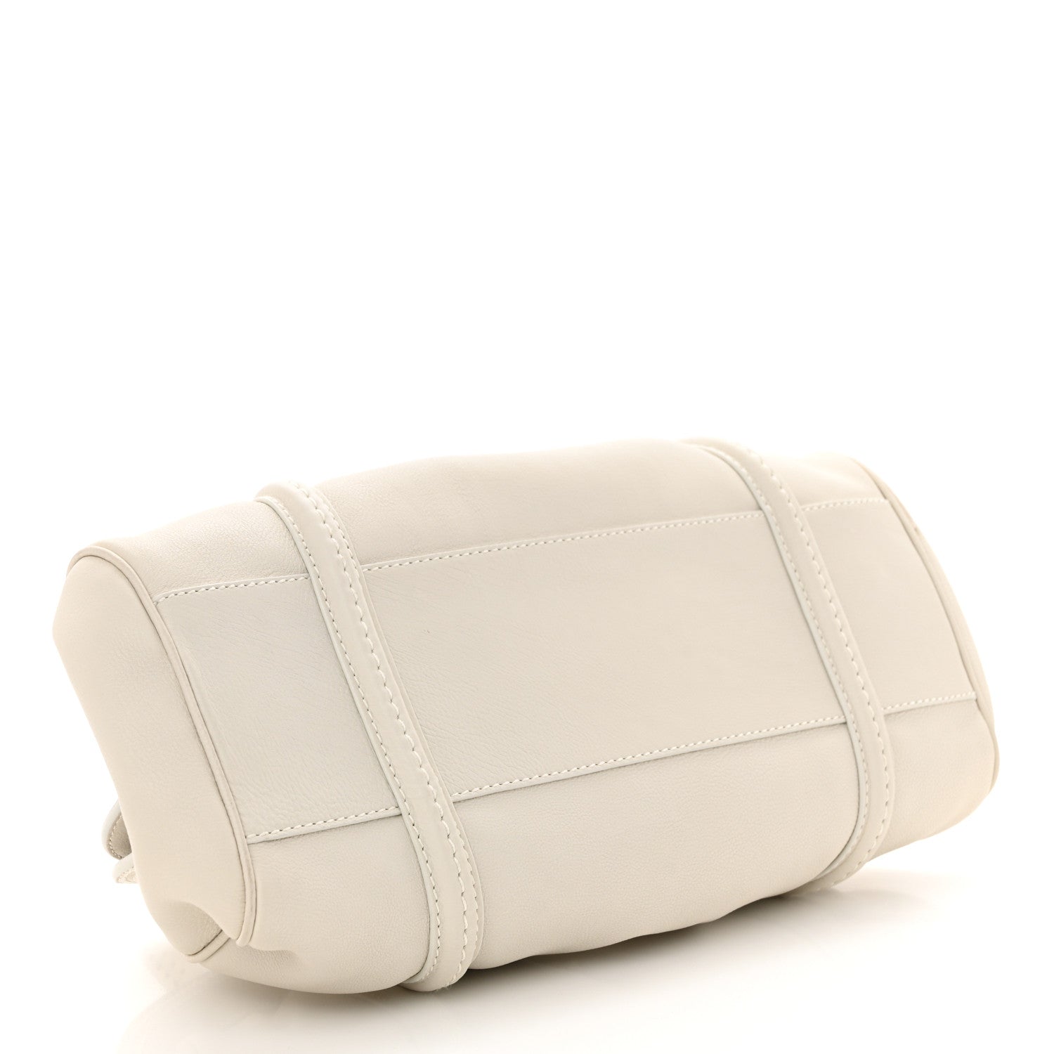 Christian Dior Calfskin My Dior Frame Pocket Satchel White 4 of 19