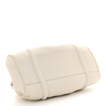Christian Dior Calfskin My Dior Frame Pocket Satchel White 4 of 19