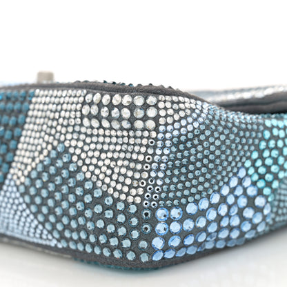 Chanel Iridescent Calfskin Strass Small Flap Blue 10 of 11