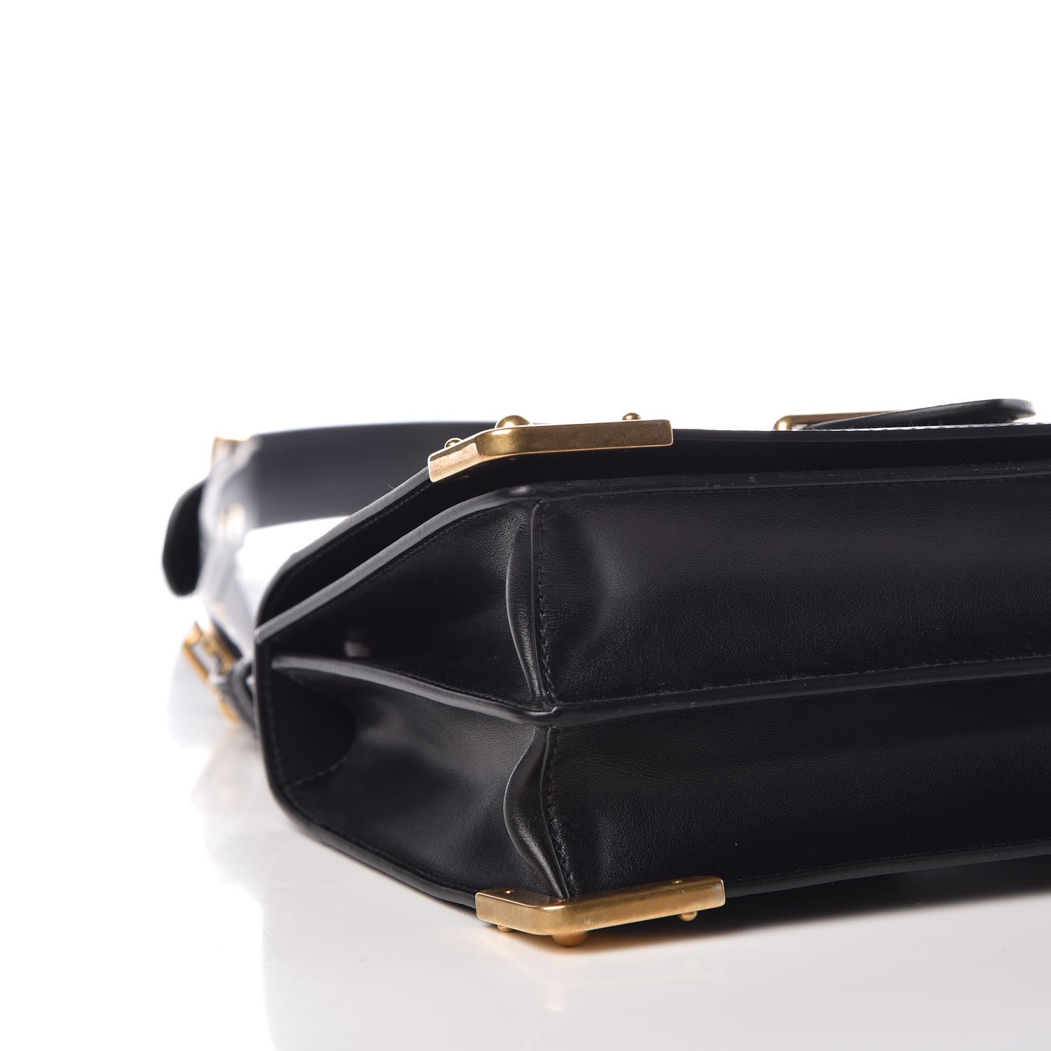Prada City Calf Saffiano Large Cahier Bag Black 7 of 8