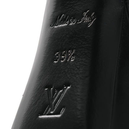 Louis Vuitton Calfskin Monogram Afterglow Platform Ankle Boots 39.5 Black 8 of 13