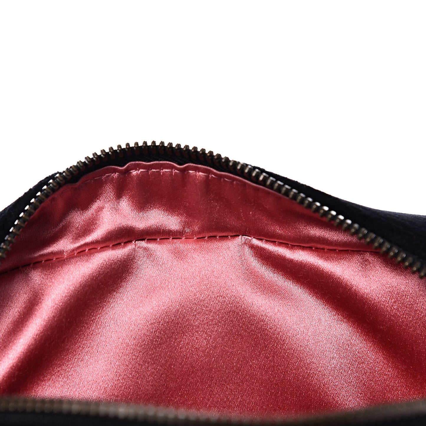 Velvet Matelasse Small GG Marmont Chain Shoulder Bag Black