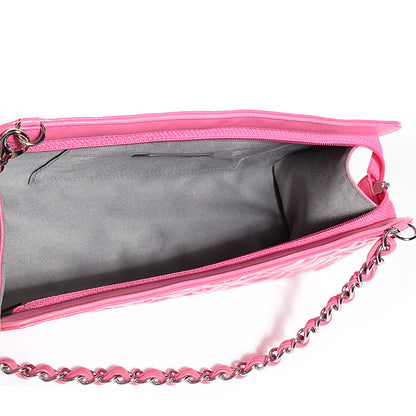 Chanel Patent Calfskin Lucky Symbols Pochette Pink 5 of 7