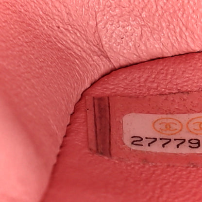 Chanel Lambskin Quilted Mini Rectangular Flap Pink 7 of 10