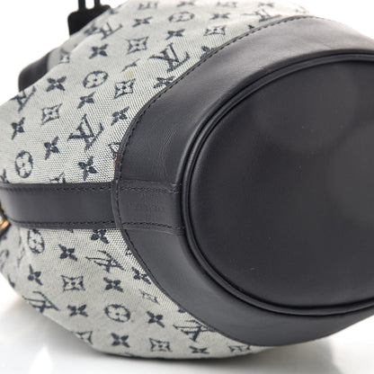 Louis Vuitton Mini Monogram Noelie Blue 12 of 17