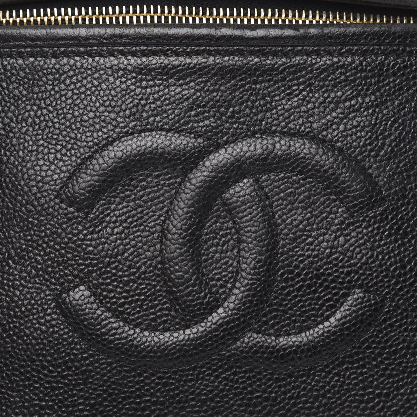 Caviar CC Vanity Train Case Black