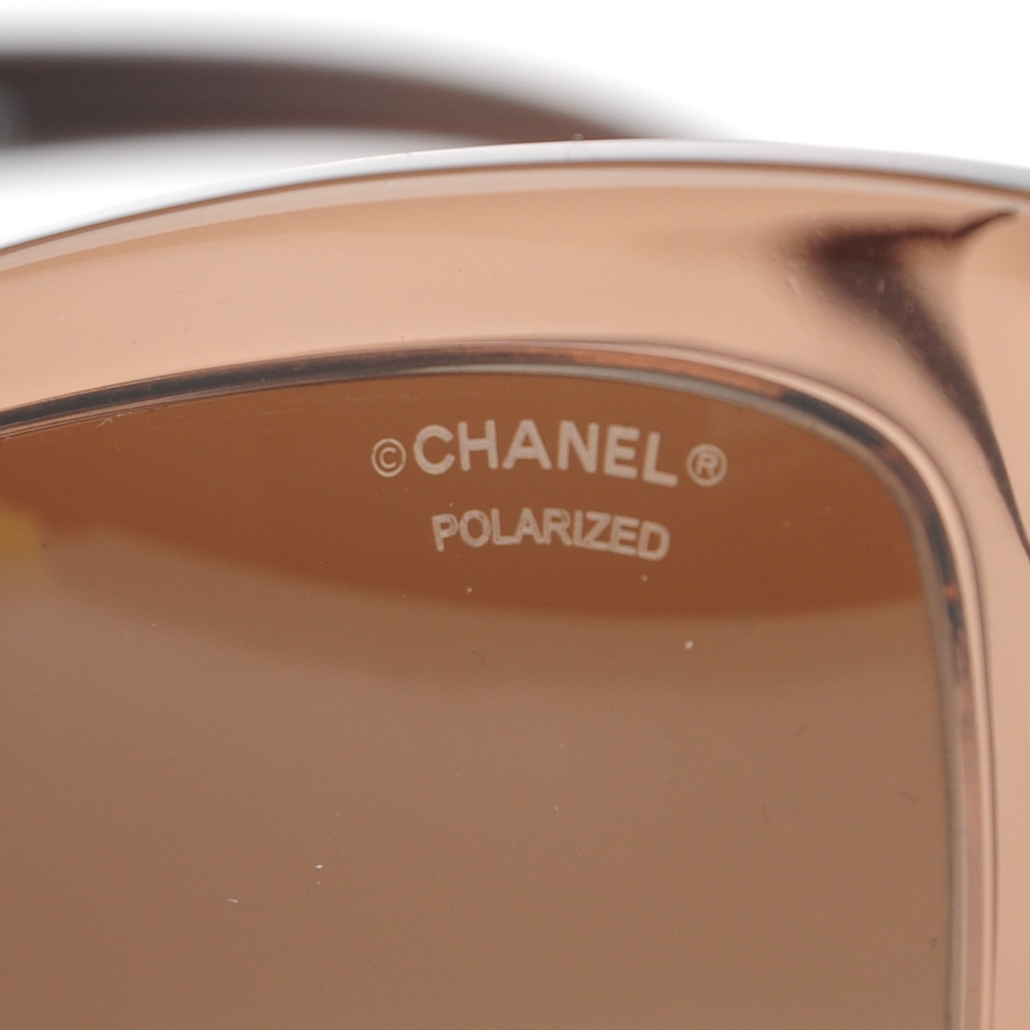 Chanel Polarized CC Cat Eye Sunglasses 5330-A Brown 6 of 7