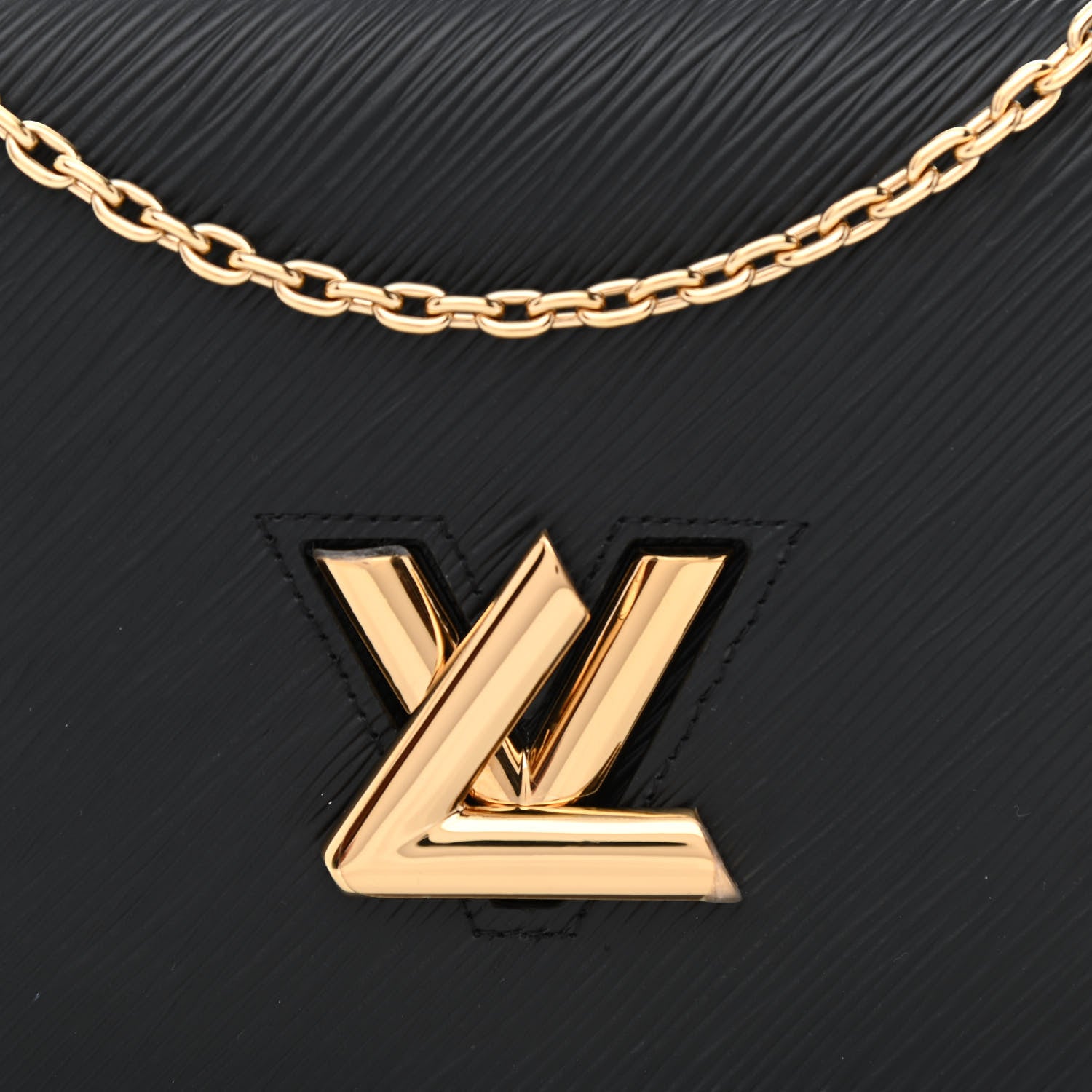Louis Vuitton Epi Twist Belt Chain Wallet Black 6 of 9