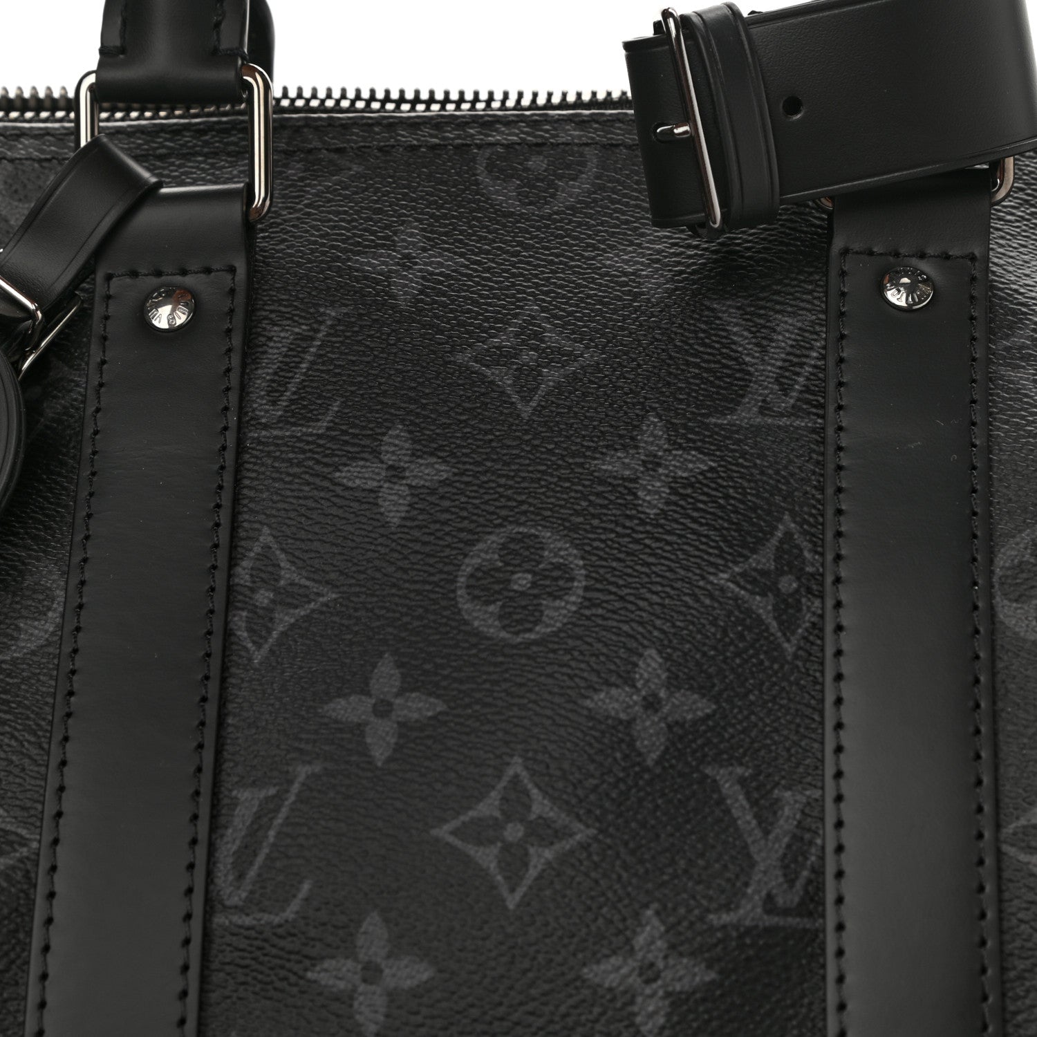 Louis Vuitton Monogram Eclipse Keepall Bandouliere 45 6 of 12