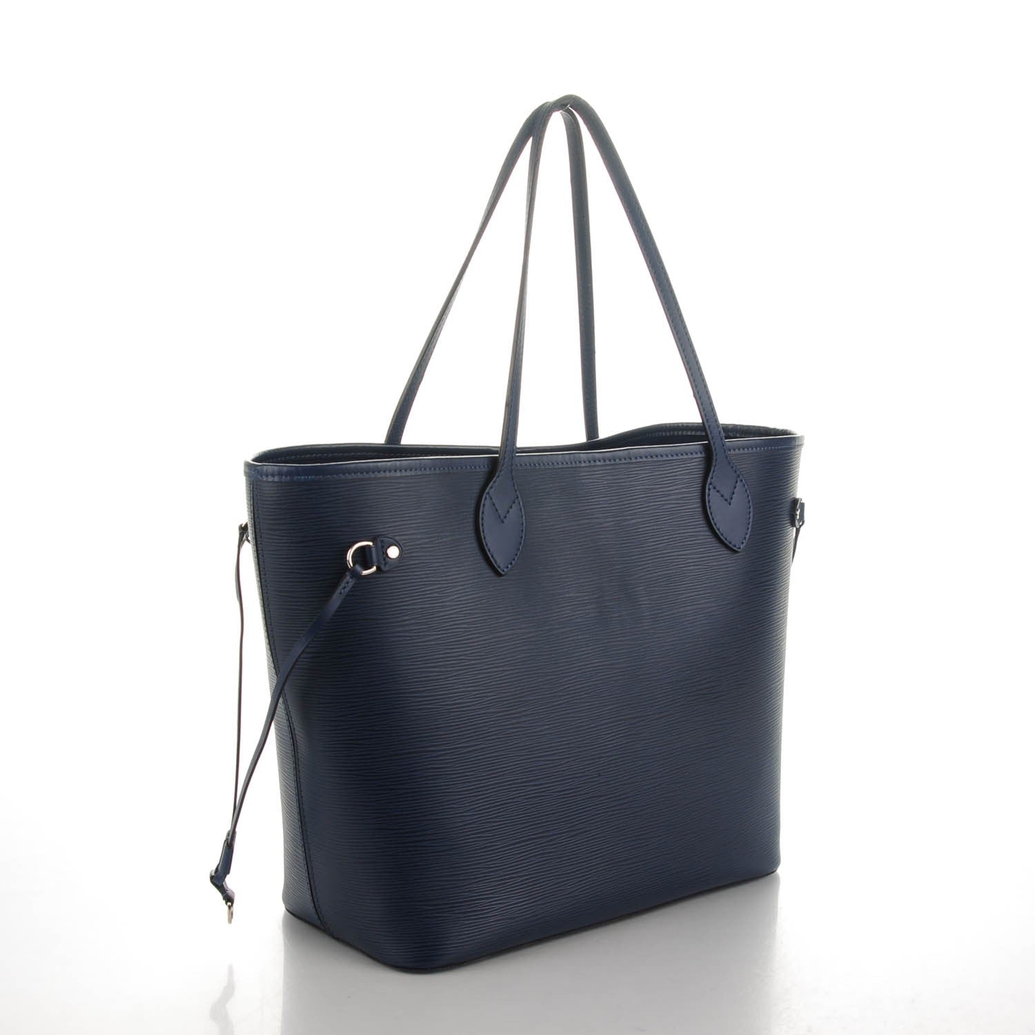 Louis Vuitton Epi Neverfull MM Indigo 4 of 9