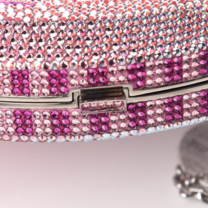 Judith Leiber Crystal No Ceilings Dime Disc Bag Pink 13 of 14