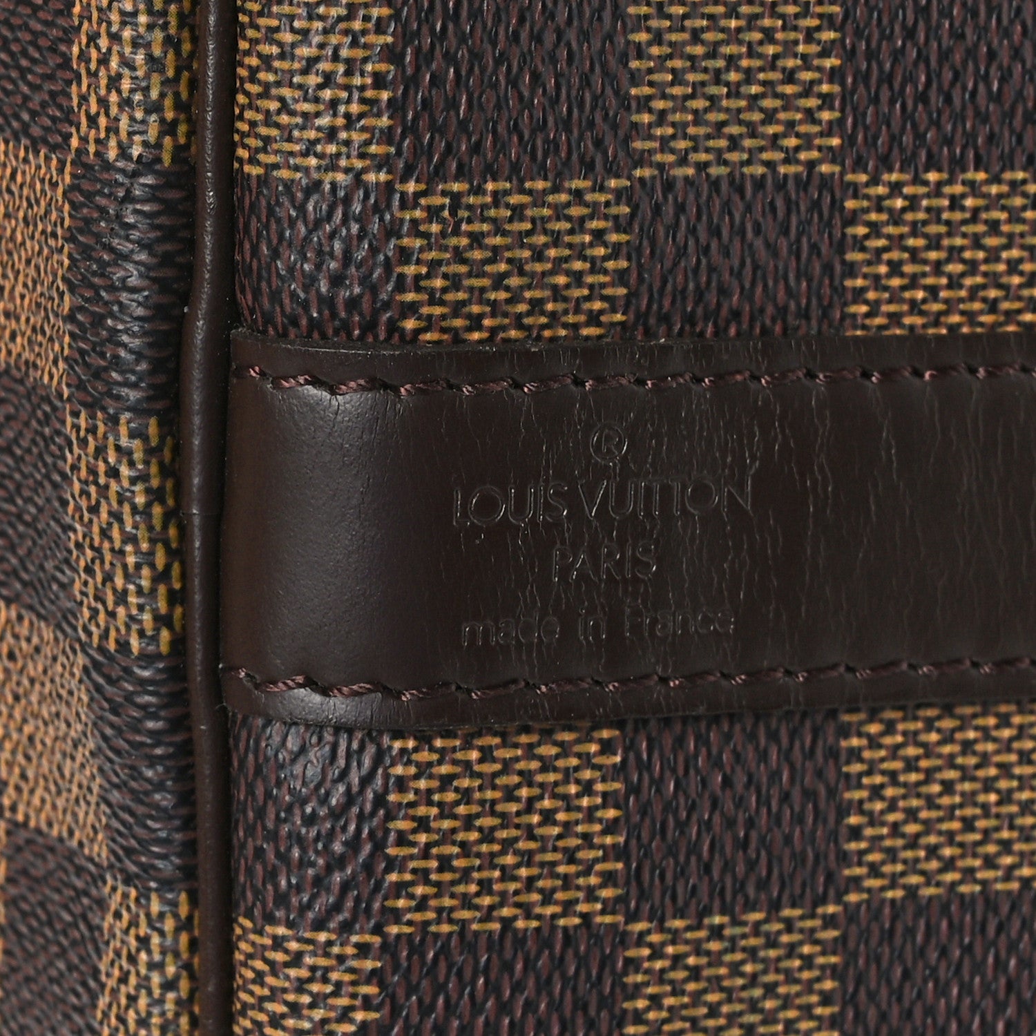 Louis Vuitton Damier Ebene Keepall Bandouliere 55 5 of 10