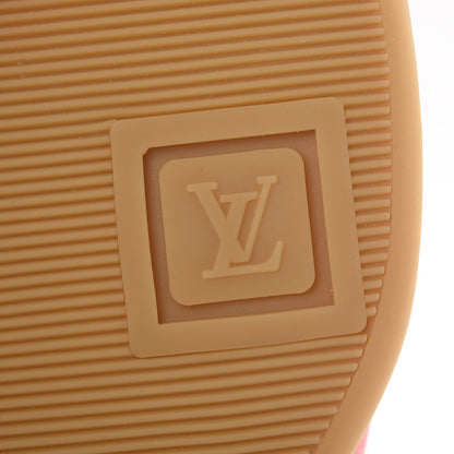 Louis Vuitton X SUPREME Calfskin Monogram Sneakers 9 White Red 6 of 10