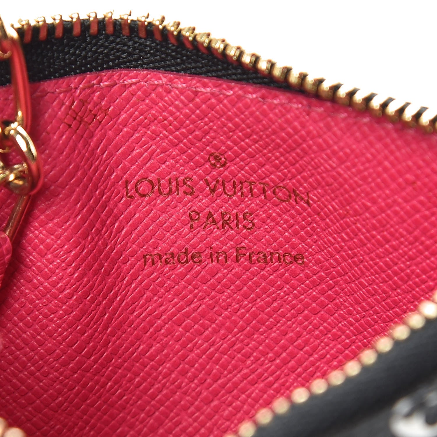 Louis Vuitton Monogram Multicolor Key Pouch Black Grenade 5 of 6