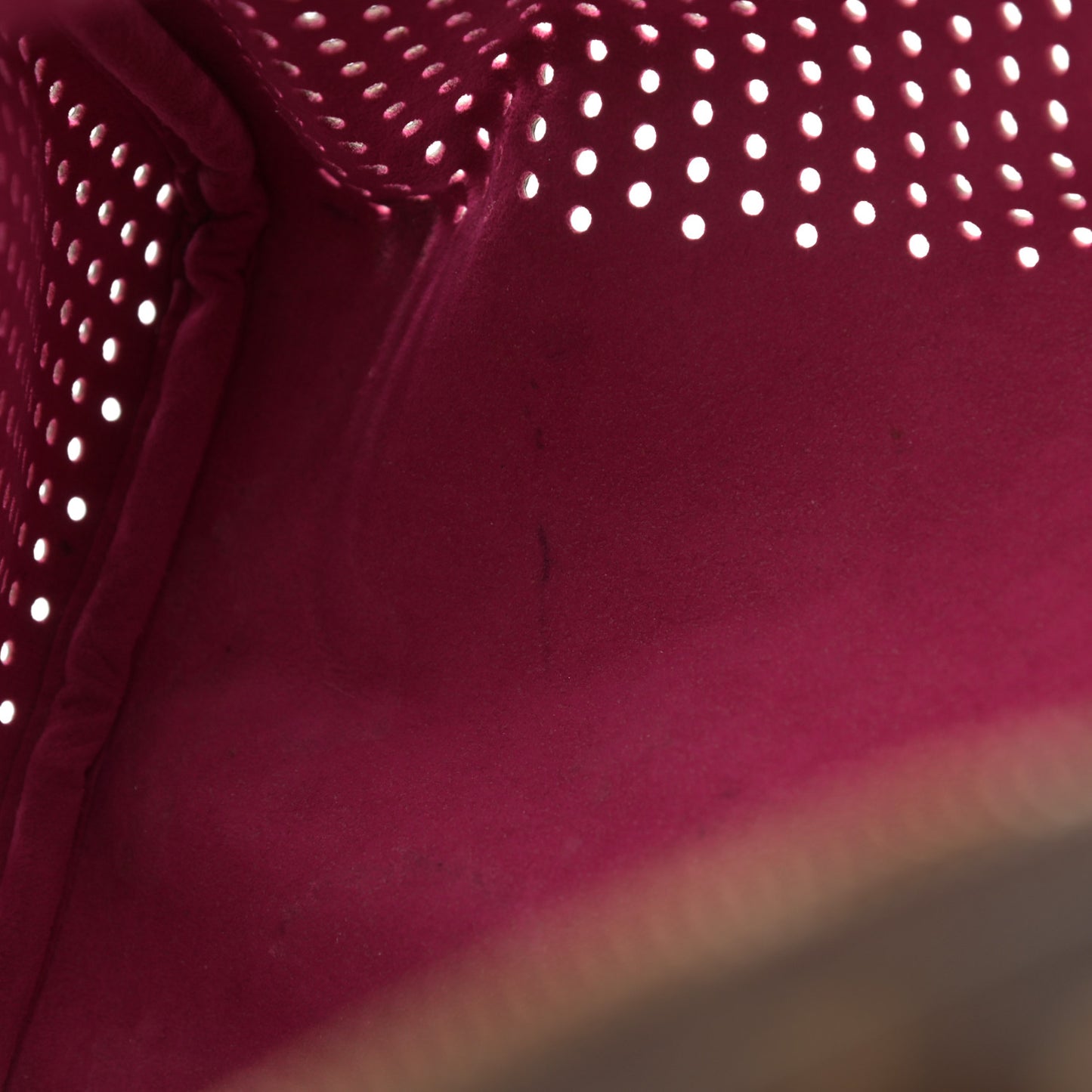 Monogram Perforated Speedy 30 Fuchsia