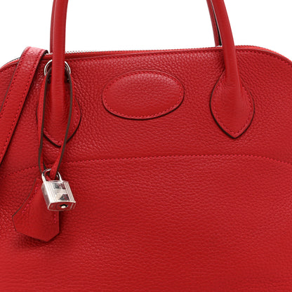 Hermes Taurillon Clemence Bolide 31 Rouge Garance 8 of 10