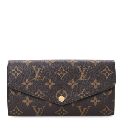 Louis Vuitton Monogram Sarah Wallet NM Rose Ballerine 1 of 8